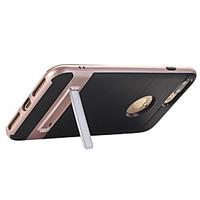 For Apple iPhone 7 Plus 7 6s Plus 6 Plus 6s 6 Case Cover with Stand Back Cover Solid Color Hard PC