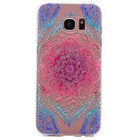 For Samsung Galaxy S8 Plus S6 Color Lace Pattern TPU High Purity Translucent Soft Phone Case S7 S6 edge S5 S4 S3 S8