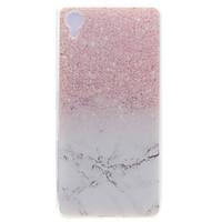 for sony case xperia x transparent pattern case back cover case marble ...