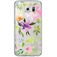 for samsung galaxy s7 s7 edge flower pattern soft ultra thin tpu back  ...