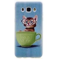 For Samsung Galaxy J710 J510 J310 Kitten Pattern TPU High Purity Translucent Soft Phone Case G530 G360 One7 One5 J3