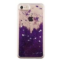 For Apple iPhone 7 7Plus 6S 6Plus Case Cover Star Pattern PC Hard Edge of The Sand Flashing Mobile Phone Shell