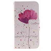 For Card Holder / Wallet / with Stand / Flip / Pattern Case Full Body Case Flower Hard PU Leather Samsung J3 / J3 (2016)