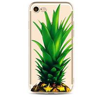 For Apple iPhone 7 7Plus 6S 6Plus Case Cover Pineapple Pattern HD TPU Phone Shell Material Phone Case
