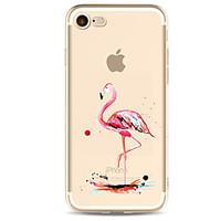 For Apple iPhone 7 7Plus 6S 6Plus Case Cover Flamingo Pattern HD TPU Phone Shell Material Phone Case