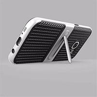 For with Stand Case Back Cover Case Solid Color Hard Carbon Fiber for Samsung S8 Plus S8 S7 edge S7 S6 edge plus S6 edge S6