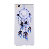 For Huawei Y635 4C 4X 5C 5X P8 P9 P8Lite P9Lite Honor8 Honor7 Honor6 Case Cover Blue Dreamcatcher Pattern TPU Material Phone Case