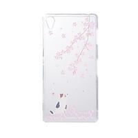 For SONY Xperia Z5 Z3 Case Cover Cat Pattern Back Cover Soft TPU
