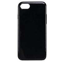 For iPhone 7 7Plus 6S 6Plus Case Cover New Solid Color Classic Black TPU Material Phone Case