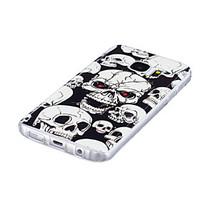 For Samsung Galaxy S7 edge S6 Cover Case Glow in The Dark IMD Pattern Case Back Skull Soft TPU for S7 S6 edge S5