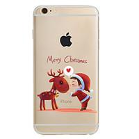 for pattern case back cover case christmas santa claus soft tpu for ap ...