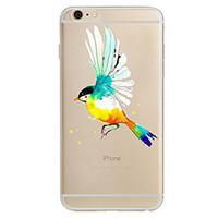 For Apple iPhone 7 7Plus 6S 6Plus Case Cover Painted Bird Pattern HD TPU Phone Shell Material Phone Case