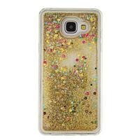 For Samsung Galaxy A5(2016) A3(2016) Flowing Liquid Case Back Cover Case Glitter Shine Soft TPU