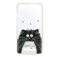 For Wiko Lenny 3 Case Cover Cat Pattern Back Cover Soft TPU Lenny 3 Sunset 2