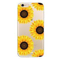 For Apple iPhone 7 7Plus 6S 6Plus Case Sunflower Pattern HD TPU Phone Shell Material Phone Case