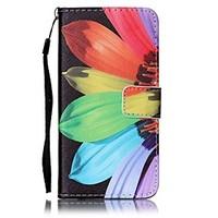 For Samsung Galaxy J7 (2016) J5 (2016) Card Holder Wallet Case Full Body Case Flower Hard PU Leather J5 J3 J3 (2016)