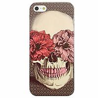 For Pattern Case Back Cover Case Skull Soft TPU for iPhone 7 7 Plus 6s 6 Plus SE 5s 5 4s 4 5C