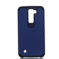 For LG LG K10 K8 Shockproof Case Back Cover Case Solid Color Hard PC K7 G4 Stylus LS770