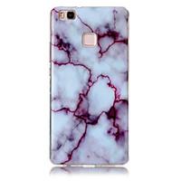 For Huawei P9 Lite P8 Lite TPU Material IMD Process Marble Pattern Phone Soft Shell Y6 II Y5 II 4C