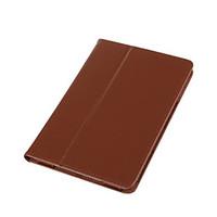 For IPad Mini 4 Mini 3/2/1 With Stand Case Full Body Case Solid Color Hard PU Leather