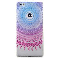 For Huawei Y5II Y6II Y625 Y635 5X P9 P8 Lite Case Cover Blue Campanula Pattern Painted TPU Material Phone Case