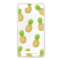 For Wiko Lenny 3 Case Cover Pineapple Pattern Back Cover Soft TPU Lenny 3 Sunset 2