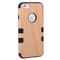 For IPhone 7 Plus 7 6 Plus 6 5s Shockproof Dustproof Case Full Body Case Wood Grain Hard Wooden Case