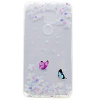 for imd ultra thin translucent case back cover case butterfly soft tpu ...