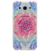 For Samsung Galaxy J710 J510 J310 Lace Flowers Pattern TPU High Purity Translucent Soft Phone Case G530 G360 One7 One5 J3