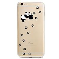 For Apple iPhone 7 7Plus 6S 6Plus Case Cover Panda Pattern TPU Material Soft Case Phone Case