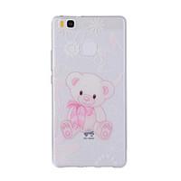 For Huawei Y635 4C 4X 5C 5X P8 P9 P8Lite P9Lite Honor8 Honor7 Honor6 Case Cover Bear Painted Pattern TPU Material Phone Case