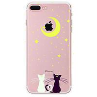 For Apple iPhone 7 7 Plus 6s 6 Plus SE 5S Case Cover Lovely kitten Pattern TPU Material Painted High Penetration Simple Phone Case