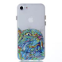 For Glow in the Dark Case Back Cover Case Owl Pattern Soft TPU for iPhone 7 Plus 7 6S Plus 6 SE 5