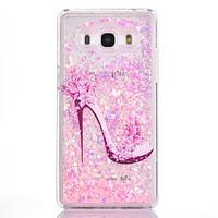 For Samsung Galaxy G530 Case Cover High Heels Pattern Small Fresh Series PC Material Love Quicksand Flash Powder Phone Case