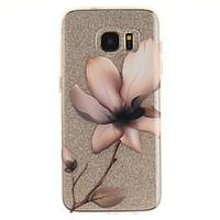 For Samsung Galaxy S7 S7edge S3 Case Cover Magnolia Pattern IMD Process Painted TPU Material Phone Case