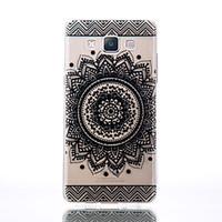 For Samsung Galaxy A510 A5 A310 A3 TPU Material Bilateral Flowers Patterns Relief Phone Case