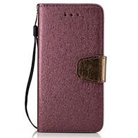 For Card Holder / Wallet / with Stand / Flip Case Full Body Case Solid Color Hard PU Leather Apple iPhone 7 7 Plus 6s 6 Plus SE 5s 5