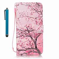 for samsung galaxy s7 edge s7 case cover with stylus cherry tree 3d pa ...