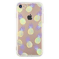 For Apple iPhone 7 7Plus 6S 6Plus Case Cover Pineapple Pattern HD TPU Phone Shell Material Phone Case