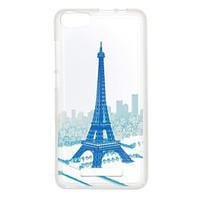 For Wiko Lenny 3 Case Cover Eiffel Tower Pattern Back Cover Soft TPU Lenny 3 Sunset 2