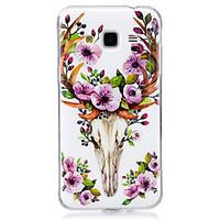 For Samsung Galaxy 7 (2016) J7 J5 (2016) Cover Case Glow in The Dark IMD Pattern Case Back Sika deerSoft TPU for J5 J3 J3 (2016) Galaxy Grand Prime