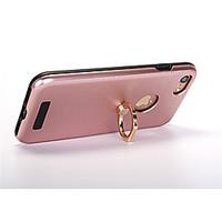 For Apple iPhone 7 Plus 7 Ring Holder Case Back Cover Case Solid Color Hard PC 6s Plus 6 Plus 6s 6 5 5s