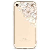 For iPhone 7 7plus 6S 6plus Case Cover Flower Pattern High Penetration Painted TPU Material Phone Case