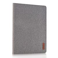 For with Stand Case Full Body Case Solid Color Hard PU Leather for Apple iPad 2 3 4