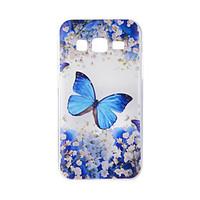 For Samsung Galaxy J7 J5 J3 J1 J710 J510 J310 J120 ON5(2016) ON7(2016) G530 Case Cover Blue Butterfly Painted Pattern TPU Material Phone Case