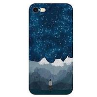 For Apple iPhone 7 7Plus 6S 6Plus Case Cover Star Snow Mountain Pattern HD TPU Phone Shell Material Phone Case