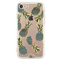 For Apple iPhone 7 7Plus 6S 6Plus Case Cover Pineapple Pattern HD TPU Phone Shell Material Phone Case