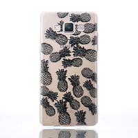 For Samsung Galaxy A510 A5 A310 A3 TPU Material Pineapple Patterns Relief Phone Case