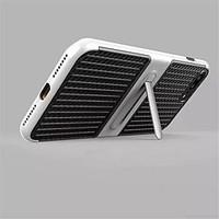 For Apple iPhone 7 Plus 7 Case Cover with Stand Back Cover Solid Color Hard Carbon Fiber 6s Plus 6 Plus 6s 6 5 5s SE