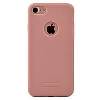 For iPhone 7 Case / iPhone 7 Plus Case Dustproof Case Back Cover Case Solid Color Soft TPU Apple iPhone 7 Plus / iPhone 7